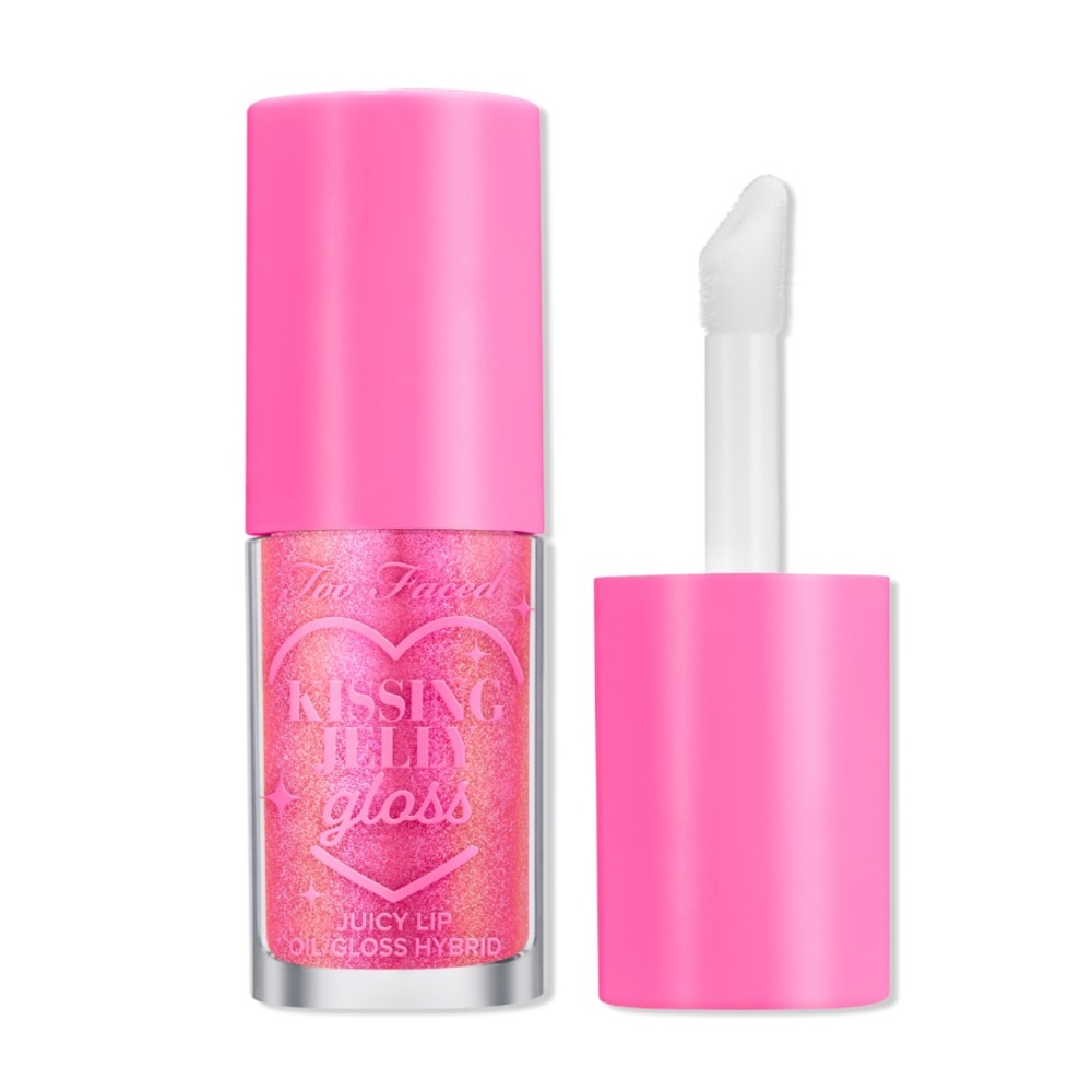 Too Faced Kissing Jelly Lip Oil Gloss “Bubblegum”